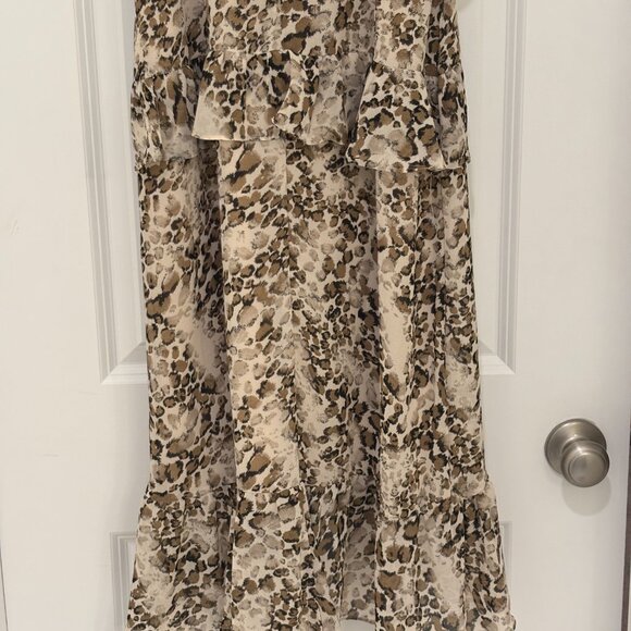 Bardot Briana Keyhole front cocktail dress - beige - Picture 6 of 7